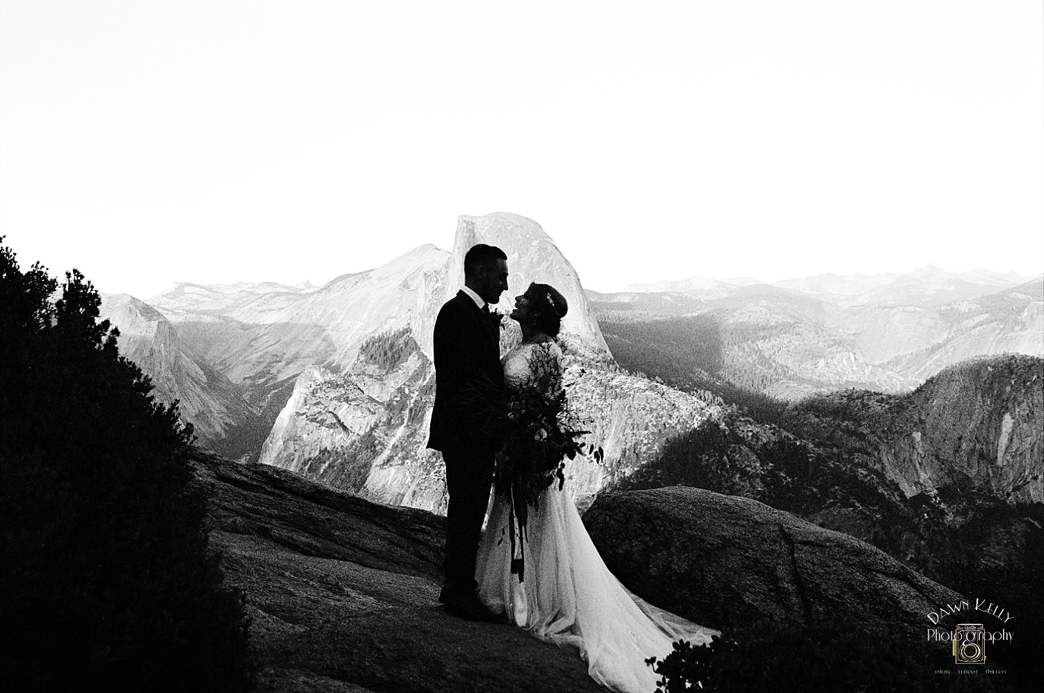 Spiritual Swinging Bridge Yosemite Elopement: Rebekah + Samuel