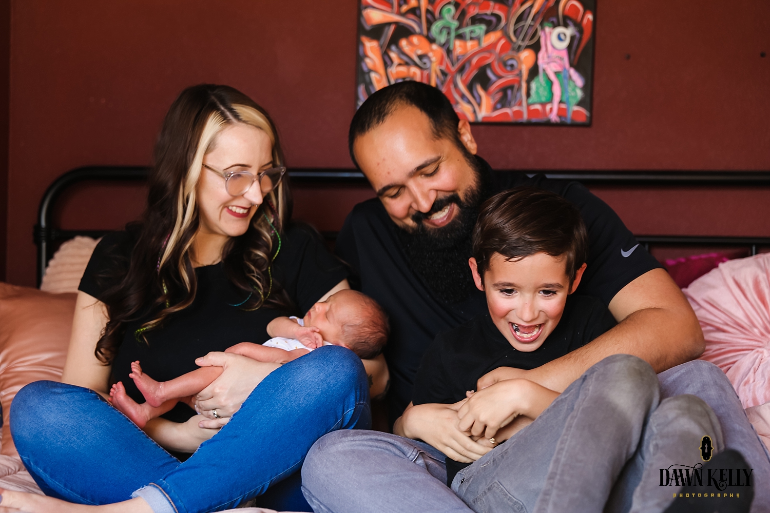 Modesto Newborn Session: Medrano Family